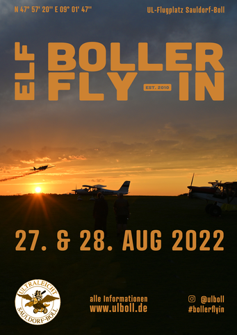 Boller Fly-In am 27. und 28. August 2022